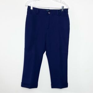 Lauren Ralph Lauren blue capris, size 6